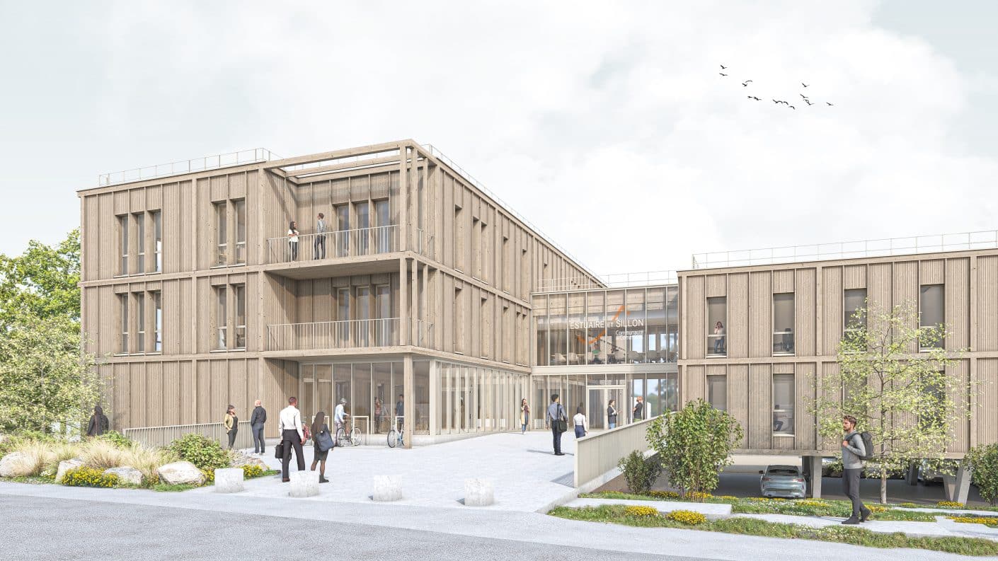 Visite du chantier de la Maison de l’Intercommunalité